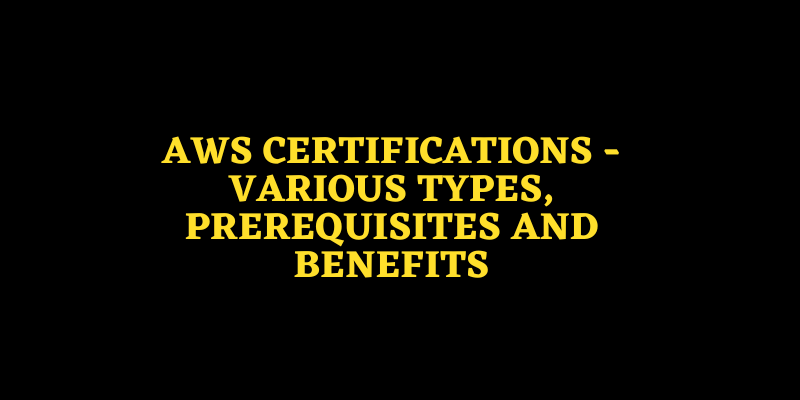 AWS certifications