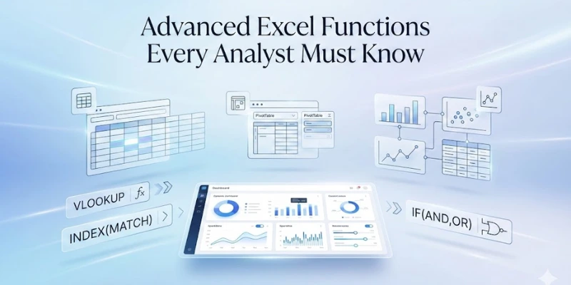 Advanced Excel Functions Every Analyst Must Know